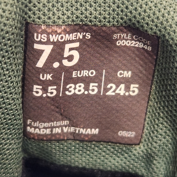 REI Co-Op Flash Hiking Boots Green Women's 7.5 Outdoor Waterproof Lightweight - Picture 10 of 11